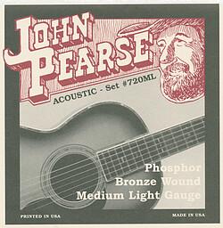 Image du produit John Pearse J. Pearse 720ML Lumière moyenne 013/052 (Guitare)