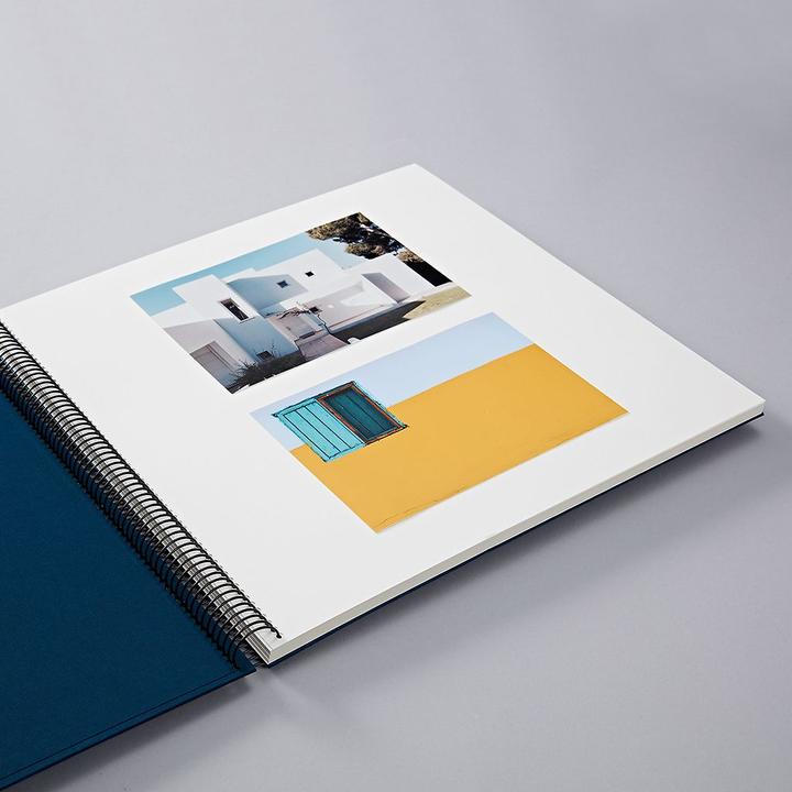 Actual product image Semikolon PHOTO BOOK 34x32 25bWHITE FLAMINGO (13 x 18 cm, 9 x 13 cm, 10 x 15 cm)
