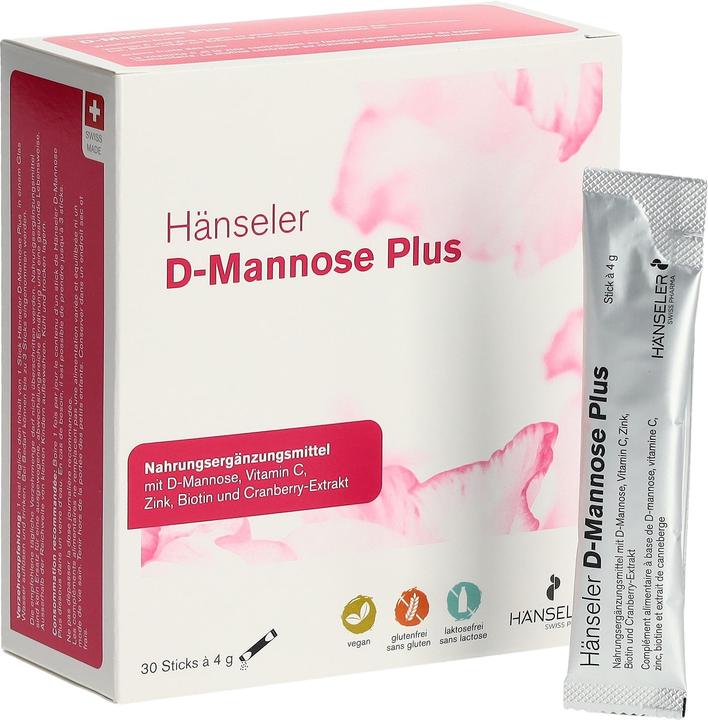 Actual product image Hänseler D-Mannose Plus Plv (30 Piece, Pen, 158 g)
