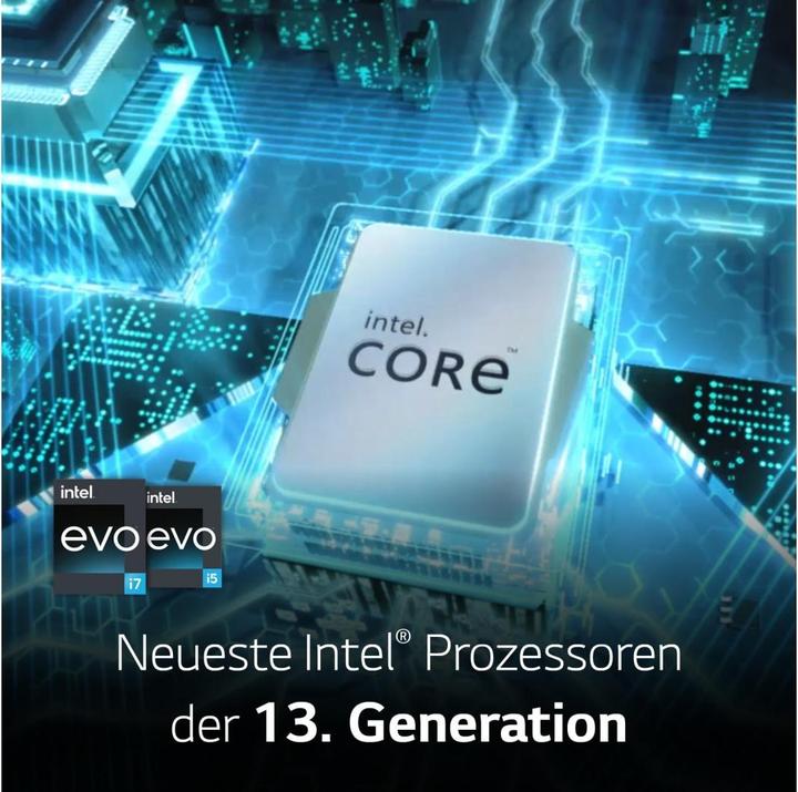 Image du produit LG Gram 16 (16", Intel Core i7-1360P, 16 Go, 512 Go, DE)