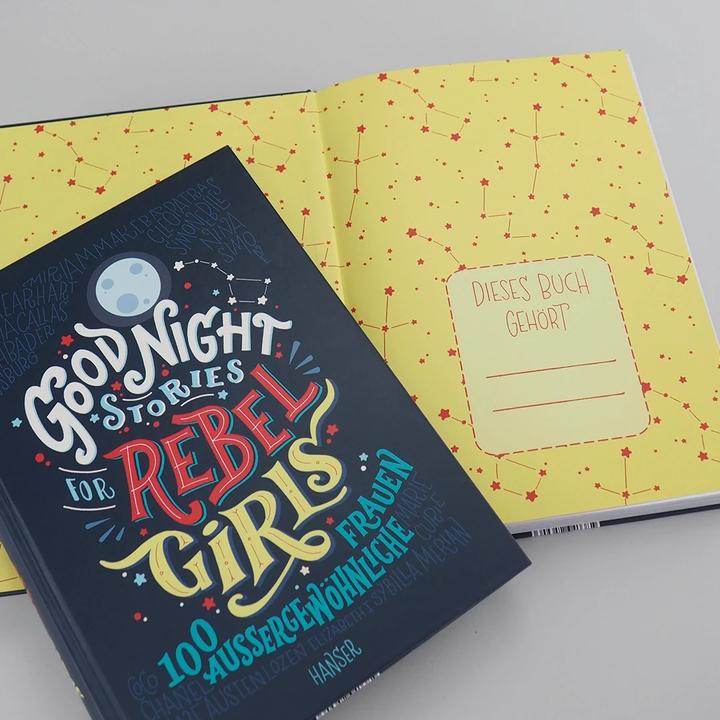 Actual product image Good Night Stories for Rebel Girls (German, Elena Favilli., Francesca Cavallo, 2017)