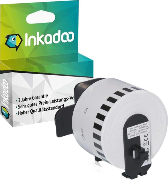 Produktbild Inkadoo Kompatibel Toner Brother für P-Touch QL 820 Series (W)