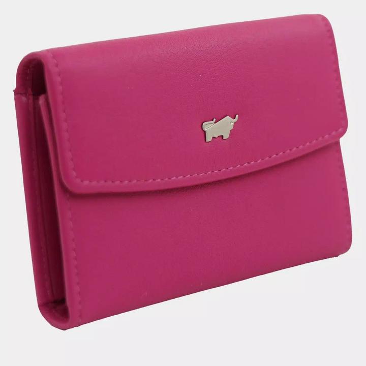 Actual product image Braun Büffel Joy wallet RFID protection leather 10.5 cm