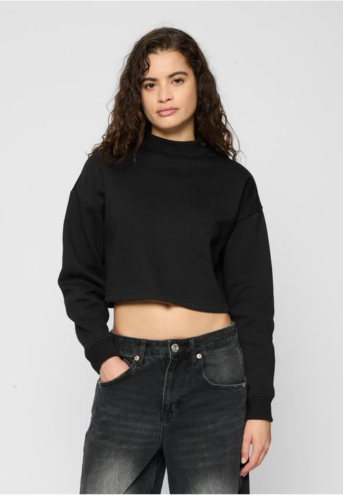 Actual product image Urban Classics Ladies Cropped Oversized Sweat High Neck Crew - 14225 (5XL)