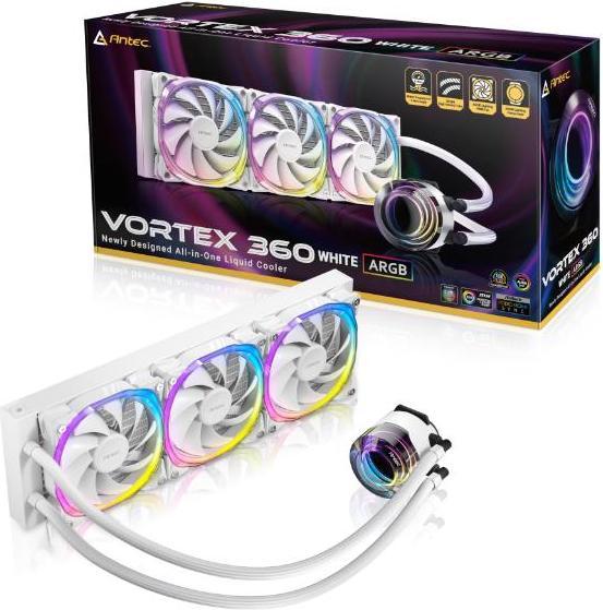 Actual product image Antec Water Cooling Vortex 360 Argb Whit