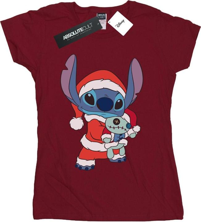 Disney Lilo And Stitch Stitch Christmas TShirt (XL)