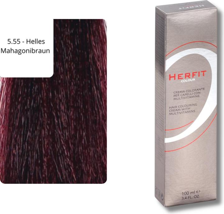Immagine prodotto XanitaliaPro Colore Per Capelli Con Vitamine (5,55 - Marrone mogano chiaro)