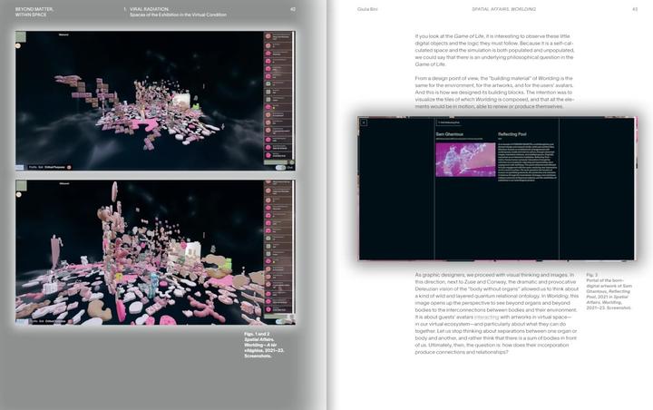 Actual product image Beyond Matter, Within Space (English, Helen Kaplinsky, Corina L. Apostol, Lívia Nolasco-Rózsás, Siegfried Zielinski, 2023)