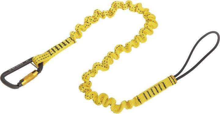 Produktbild Python Bungee Halteband, mit Twist-Lock-Karabiner und Schlaufe, Flexmaterial