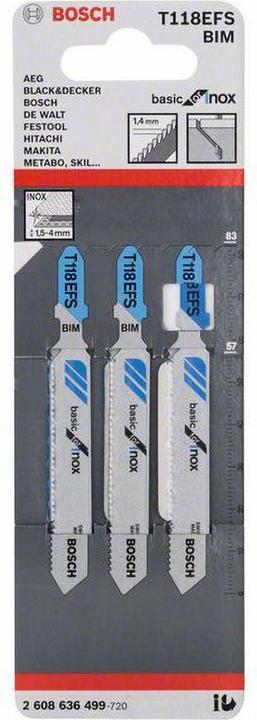 Actual product image Bosch Professional Zubehör T 118 EFS Basic