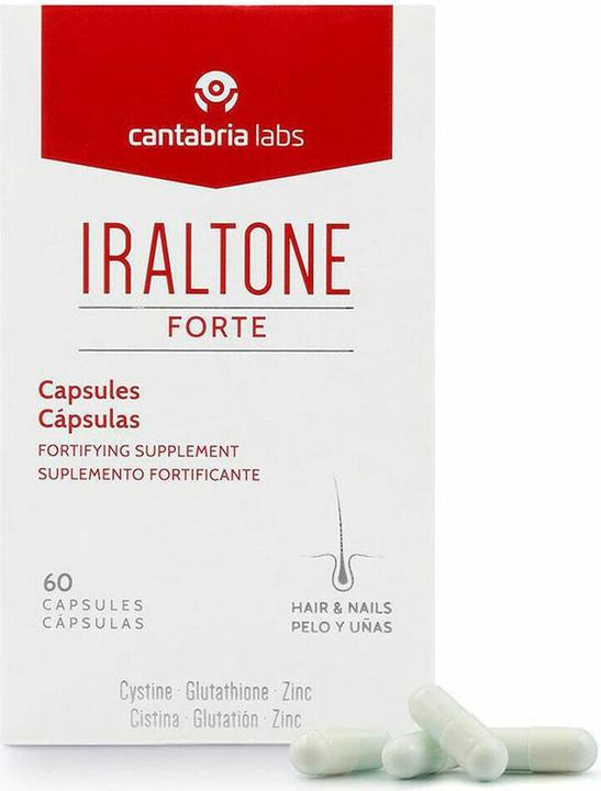 Actual product image Cantabria Labs Hair Loss Treatment Iraltone Aga Capsules (Body lotion)