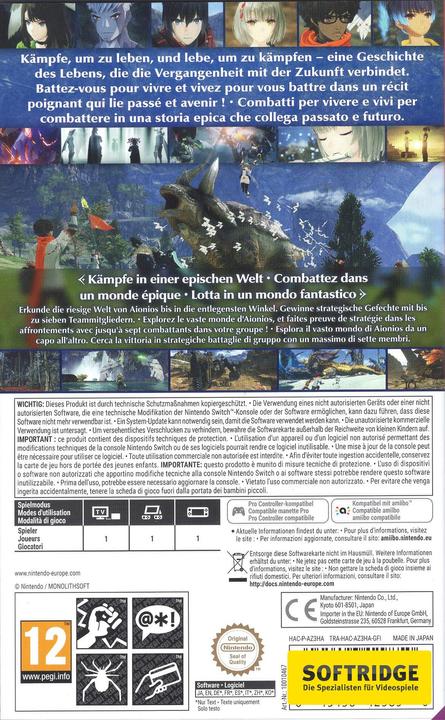 Produktbild Nintendo Xenoblade Chronicles 3 (Switch, Multilingual)