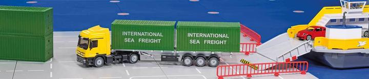 Actual product image Siku Truck with container