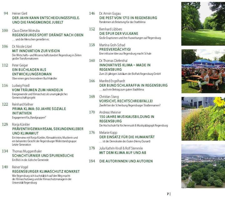 Actual product image Regensburg Almanac 2024 (German)