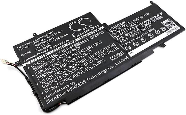 Image du produit NoName Batterie pour HP Spectre X360 15 etc. (4 cellules)