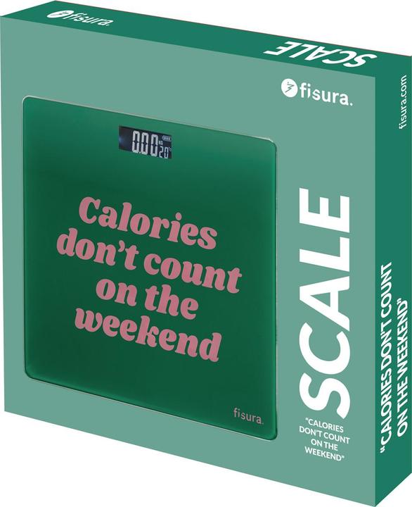 Actual product image Fisura Calories dont count on the weekend (180 kg)