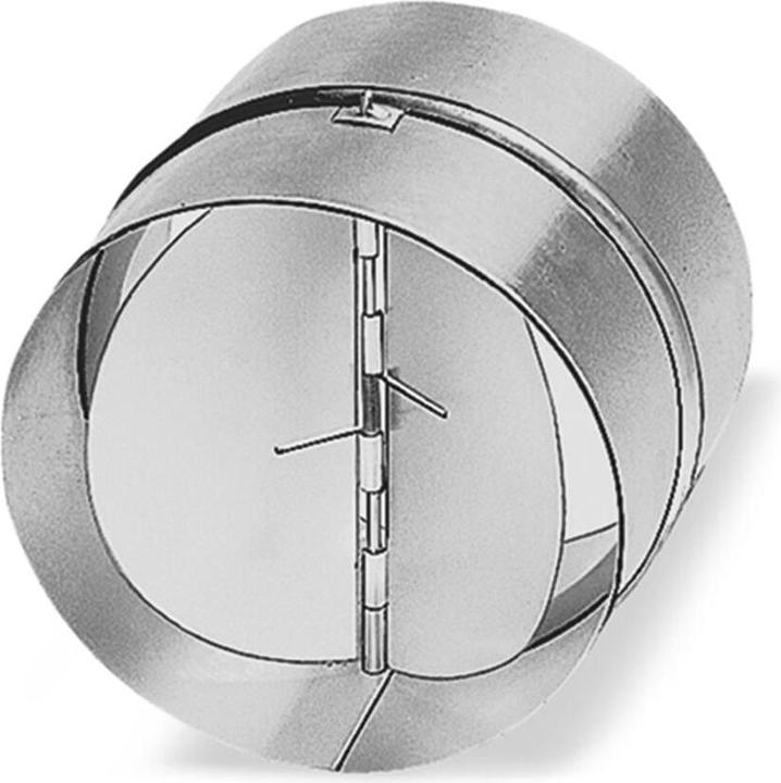 Actual product image Helios HELI RSKK125 Pipe closure flap made of plastic DN=125mm