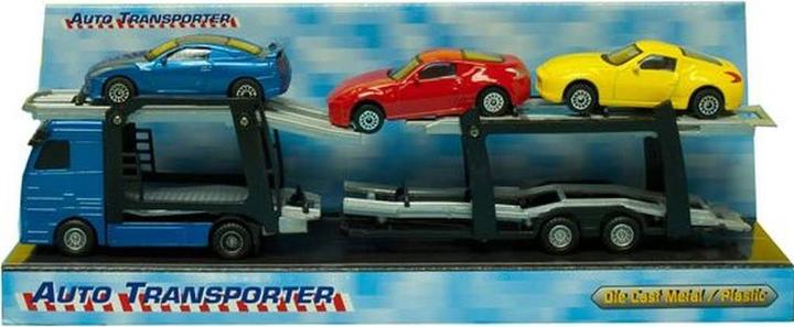 Produktbild 2-Play Druckguss-Transporter mit PKW