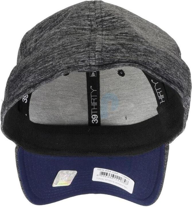 Actual product image New Era NFL - New England Patriots - Tonal Sports Jersey 39Thirty Cap Grey ML (59)