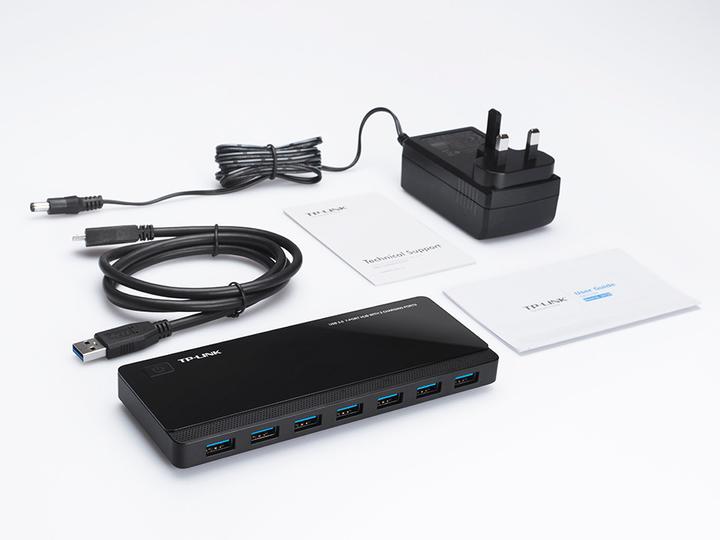Produktbild TP-Link Uh720 (Micro USB, 7 Ports)
