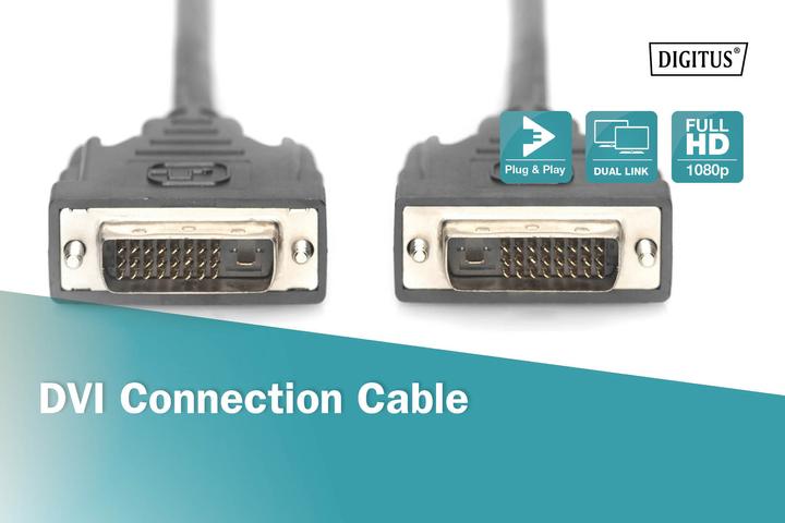 Produktbild Digitus Dvi — Dvi (2 m, DVI)