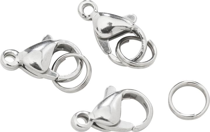 Immagine prodotto Pracht Moschettone, acciaio inox, 3 pezzi