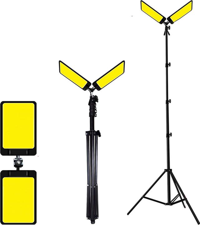 Produktbild Wiltec Campinglampe höhenverstellbar V3 LED Strahler 55W 11000 lm Anschluss 12V