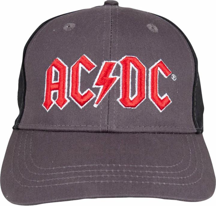 Actual product image AC/DC Unisex Adult Two Tone Logo Baseball Cap (One size)