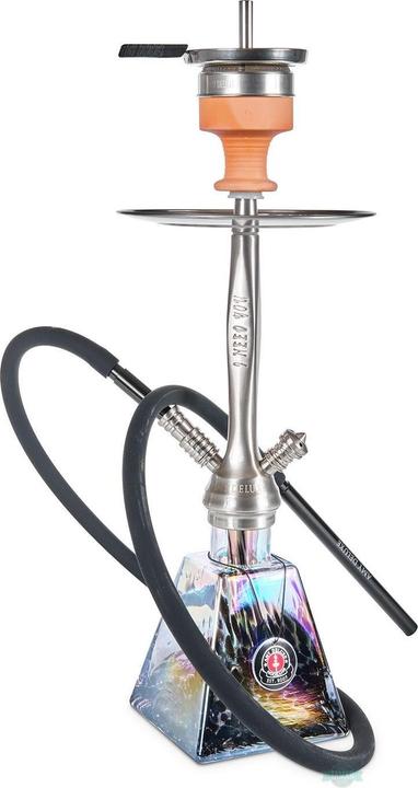 Amy Shisha Deluxe I need U 038R Nickel - Schwarz (50 cm)