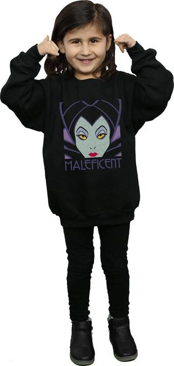 Immagine prodotto Disney Maleficent Cropped Head Felpa Ragazze (140, 146)