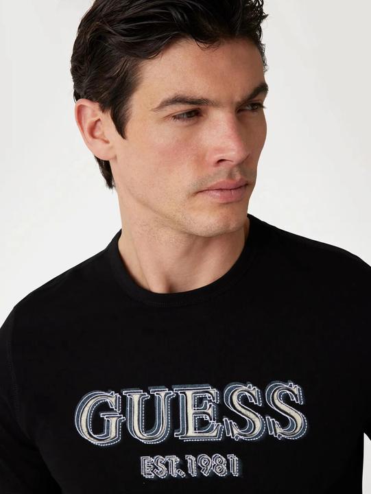 Actual product image Guess Round Neck T-shirt with Logo (XL)