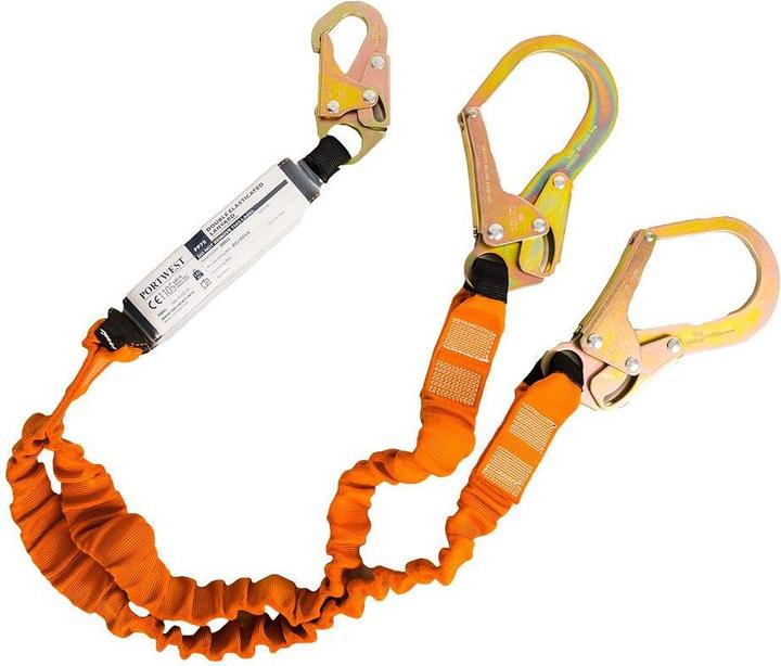 Portwest FP75 Shock Absorber Double Lanyard