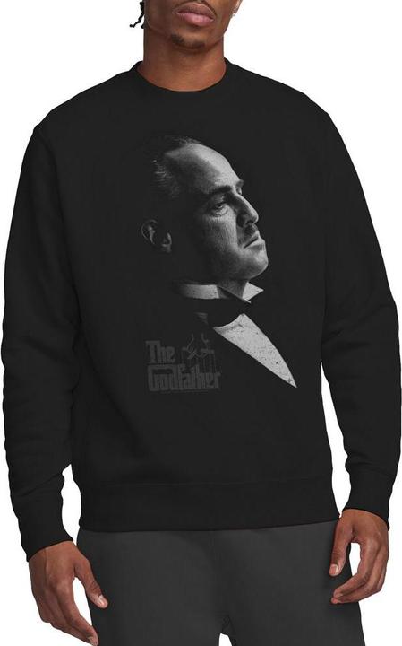 Actual product image The Godfather Unisex Adult Don Vito Corleone Graphic Sweatshirt (M)