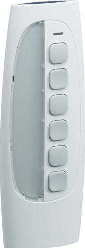 Hager Radio remote control TU406 Channels (Device-specific remote control)