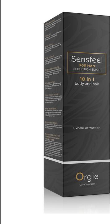 Actual product image Orgie Sensfeel for Man Pheromone Seduction Elixer 10 in 1 100 ml (Eau de toilette, 100 ml)