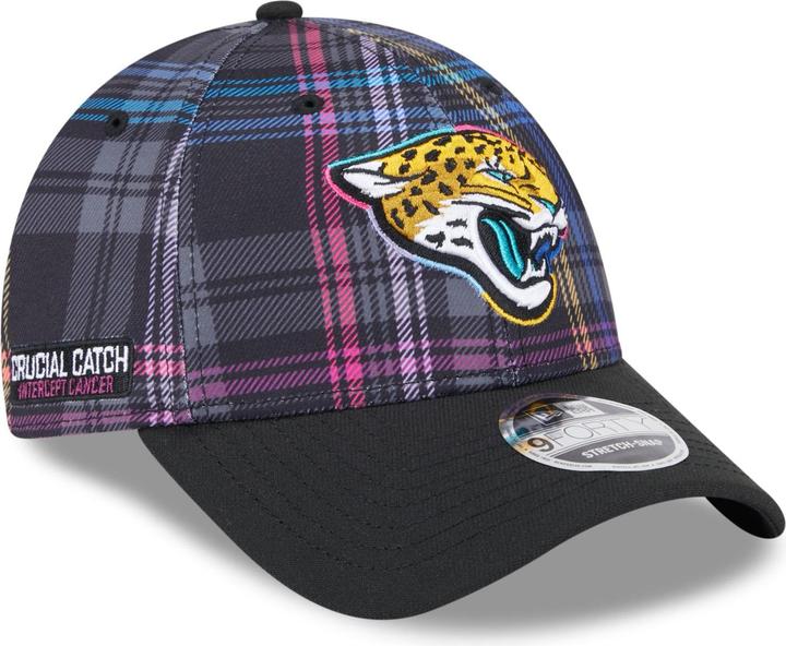 Produktbild New Era Jacksonville Jaguars Crucial Catch 9Forty Snap Cap (One Size)