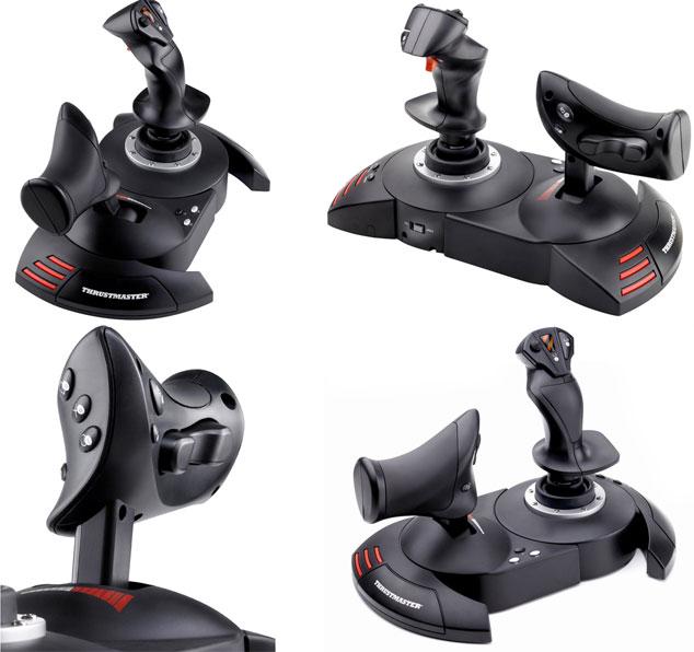Actual product image Thrustmaster T.Flight Hotas X Joystick + Throttle (PC, PS3)