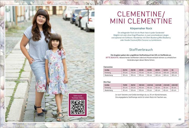 Image du produit Jersey Basics nähen: Mini-Me (Allemand, Jessy Sewing, 2024)