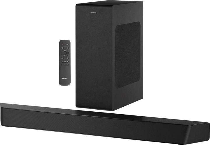 Philips TAB7207/10 2.1 Soundbar zwart (260 W, 2.1 kanalen)