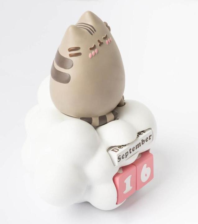 Produktbild NoName PUSHEEN - Calendrier Perpétuel 3D en Résine - '10x12x13cm' (10 x 13 cm, Harter Einband)