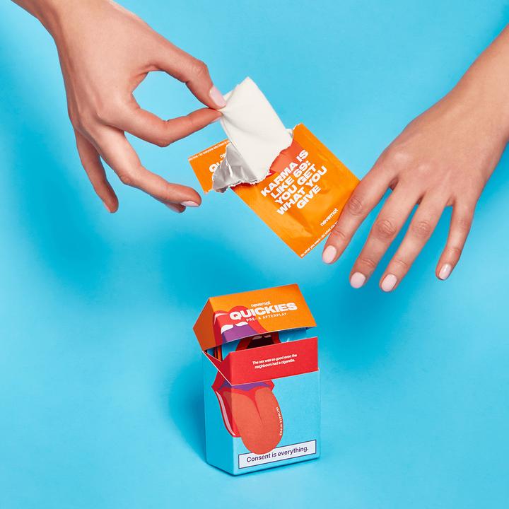 Actual product image NeverNot Quickies (275.63 ml, Intimate wipes)