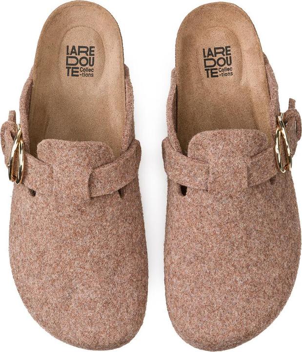 Actual product image La Redoute Collections Felt slippers (40)