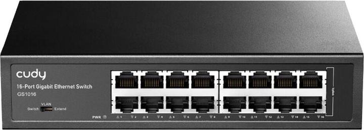 Produktbild Cudy GS1016 network switch Gigabit Ethernet (10/100/1000) Black (16 Ports)