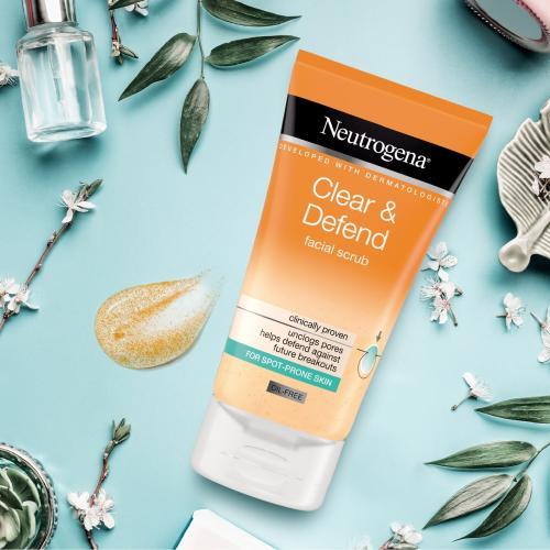Actual product image Neutrogena Anti-pimple wash scrub (Exfoliation, 150 ml)