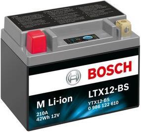 Actual product image Bosch Automotive Motorcycle battery LTX12-BS (12 V, 3.50 Ah)