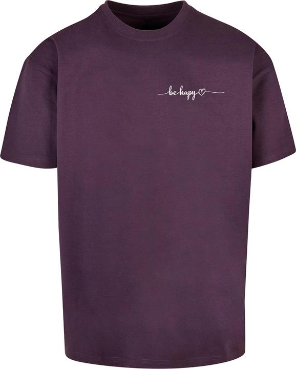 Merchcode Be Happy Heavy Oversize Tee - 116685