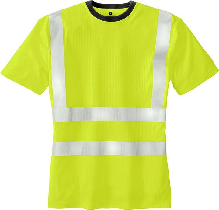 Actual product image Texxor unisex high visibility shirt HOOGE yellow size M