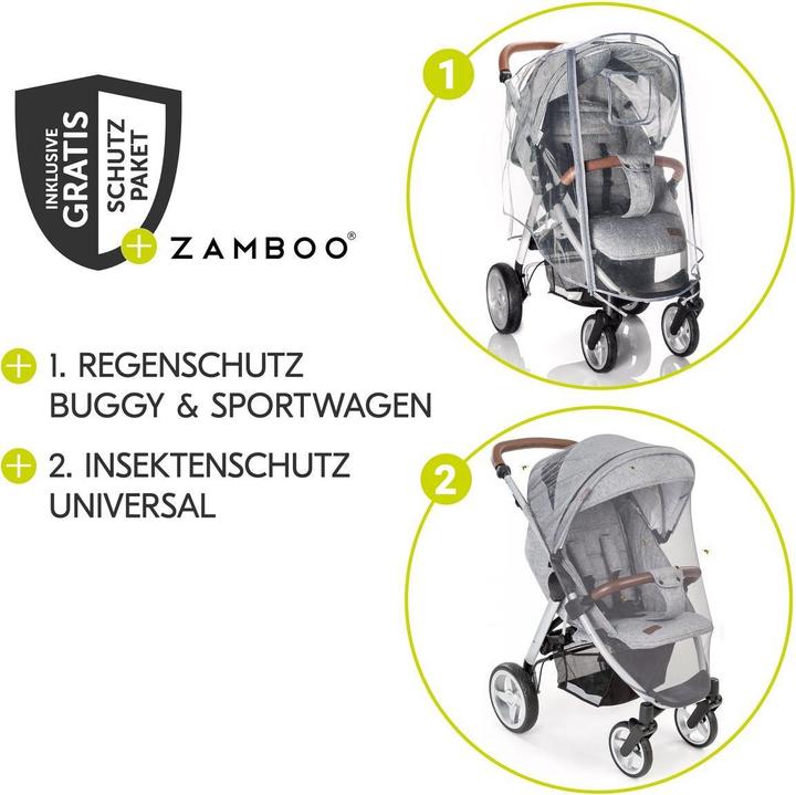 Produktbild Hauck Buggys & Sportwagen Buggy Sport inkl. Schutzpaket - Blue