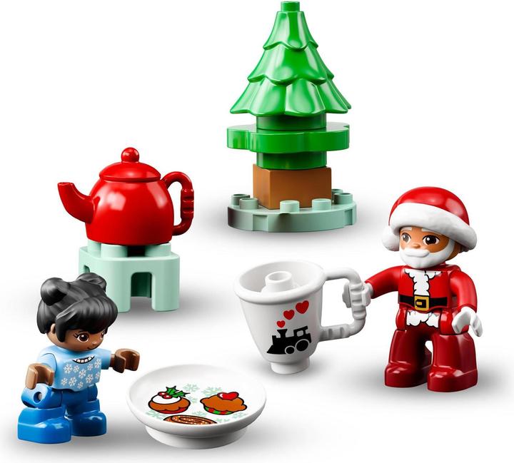 Image du produit LEGO Maison en pain d'épice avec le Père Noël (10976)
