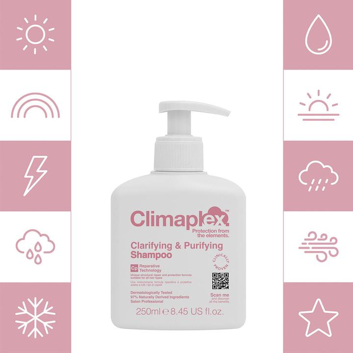 Actual product image Climaplex Clarifying & Purifying Shampoo (250 ml, Liquid shampoo)